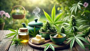 Cannabisblätter nutzen